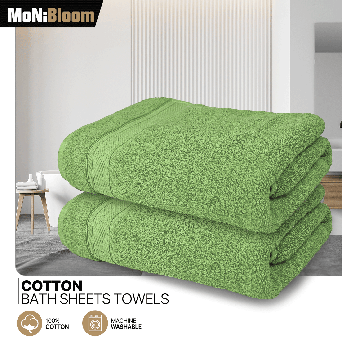 Towel - 2*Bath Sheet Towel - 35*70 inch
