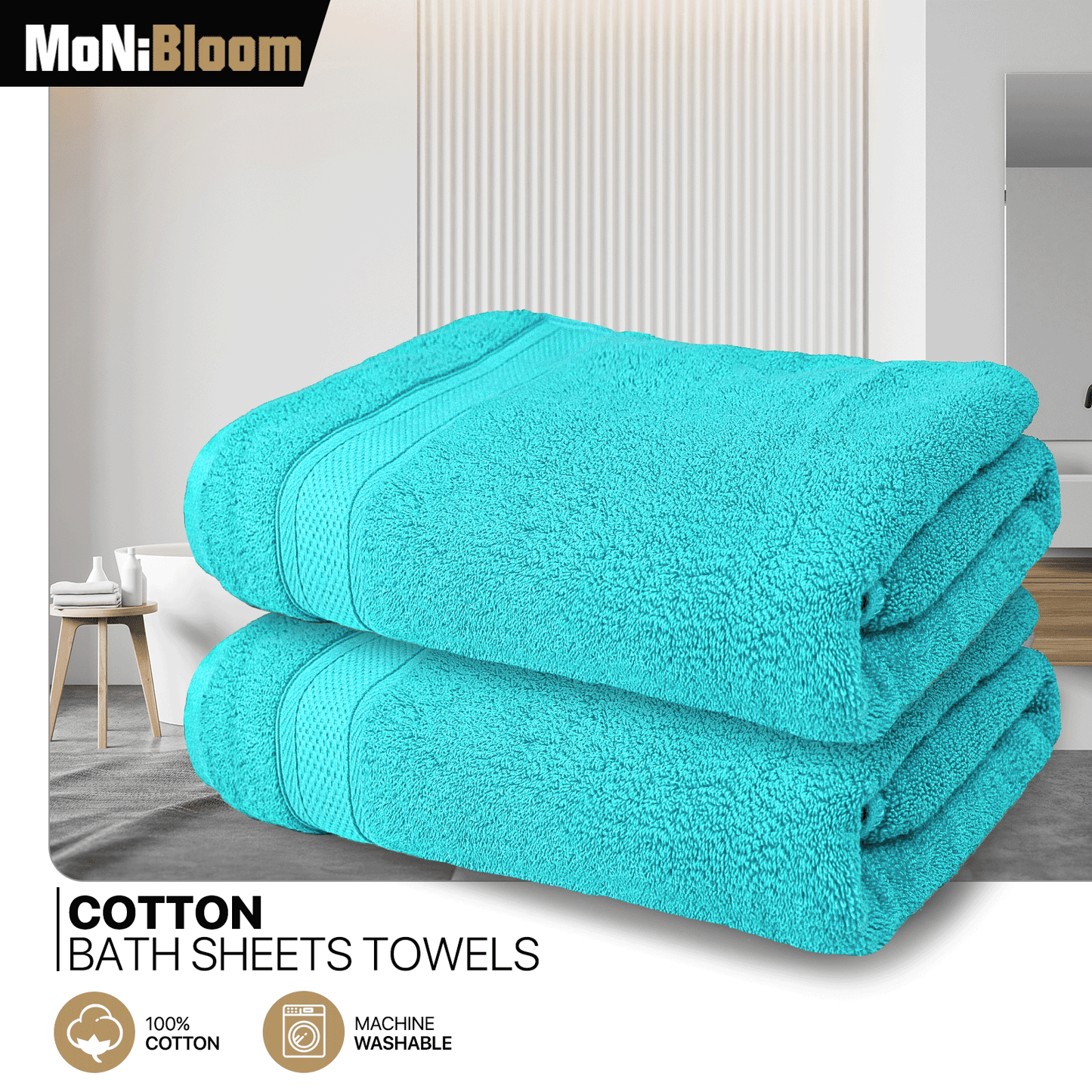 Towel - 2*Bath Sheet Towel - 35*70 inch