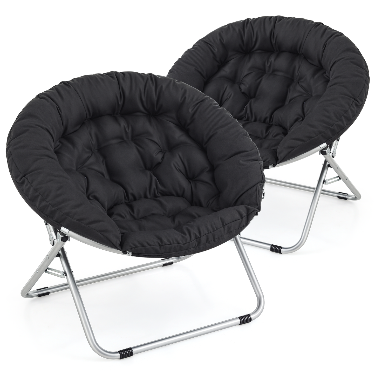 Cozy Chair w/Soft cushion 300 lbs Capacity - Saucer - 600D Oxford