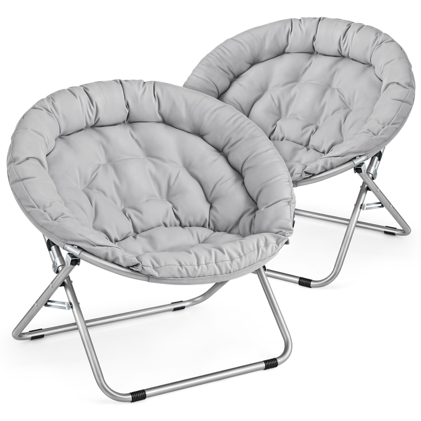 Cozy Chair w/Soft cushion 300 lbs Capacity - Saucer - 600D Oxford