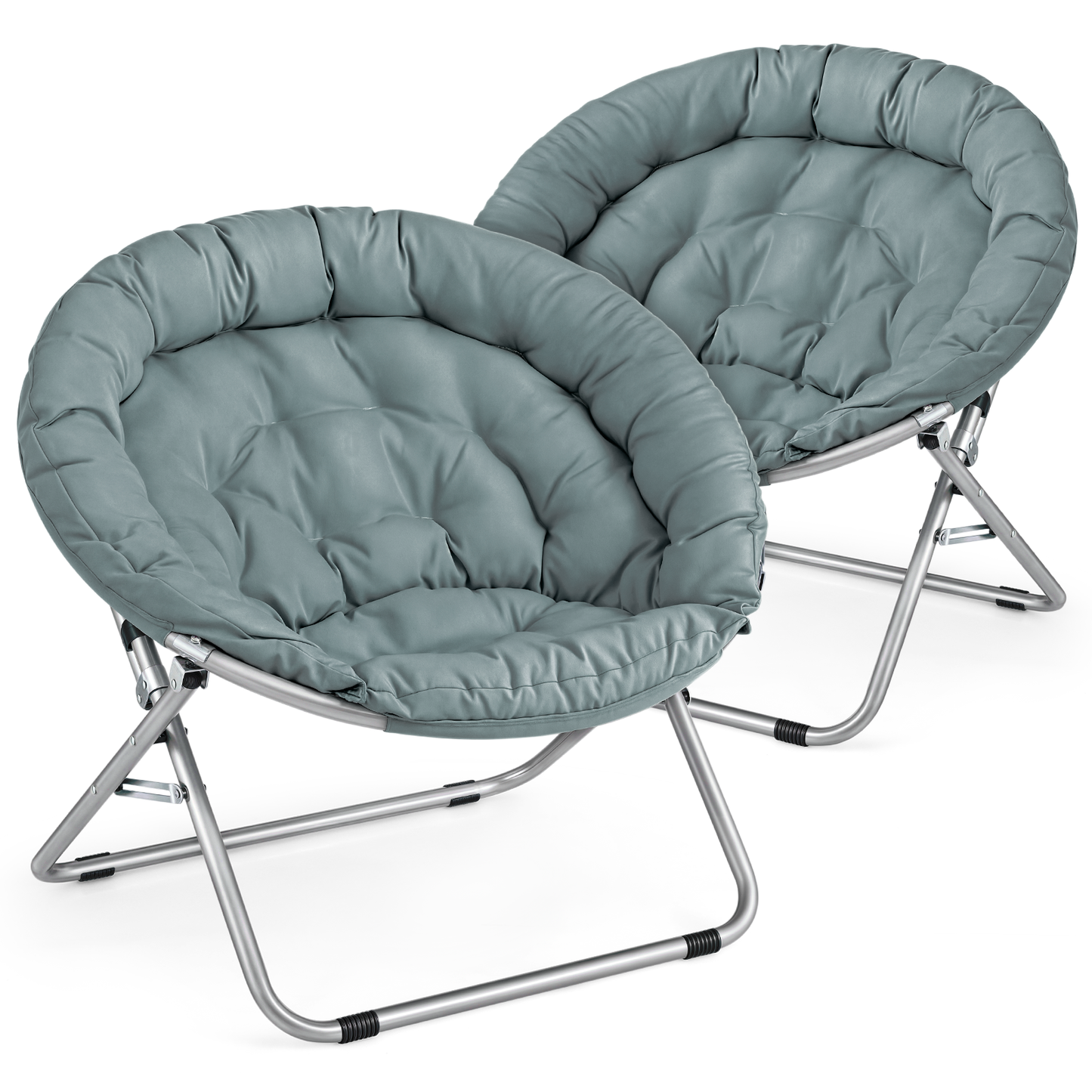 Cozy Chair w/Soft cushion 300 lbs Capacity - Saucer - 600D Oxford