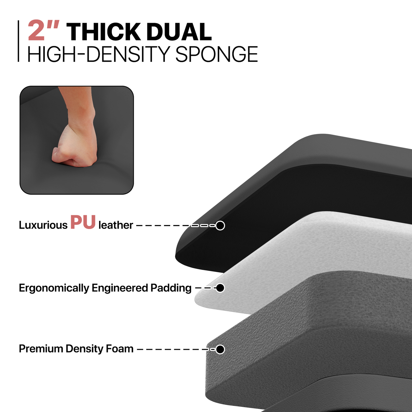 Portable Massage Table - Adjustable Height 24.5" to 33.5" - Tilt Back - Aluminum Frame