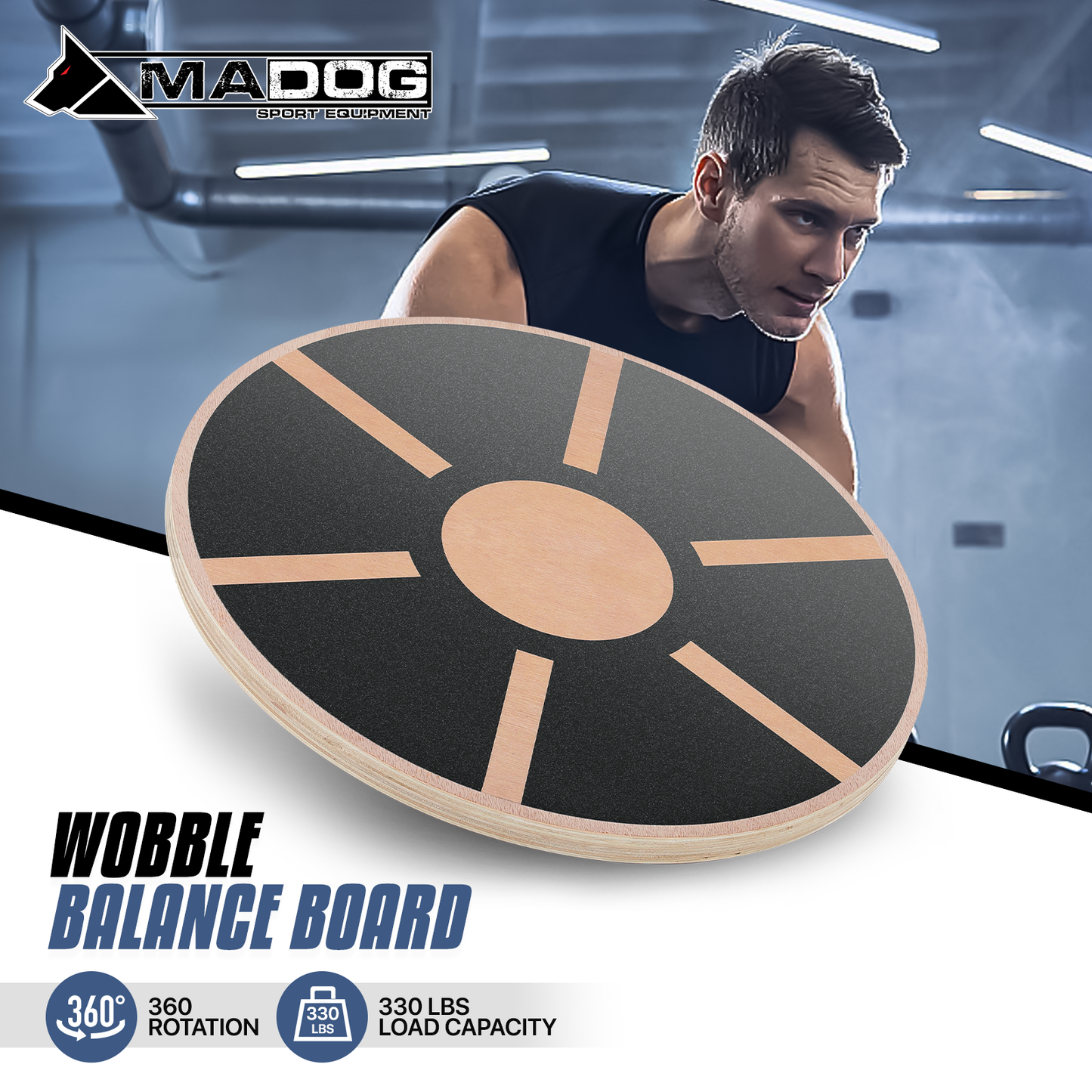 Balance Trainer Board - Plywood