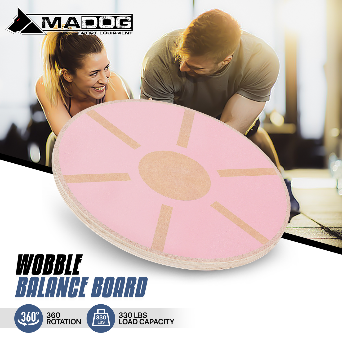 Balance Trainer Board - Plywood