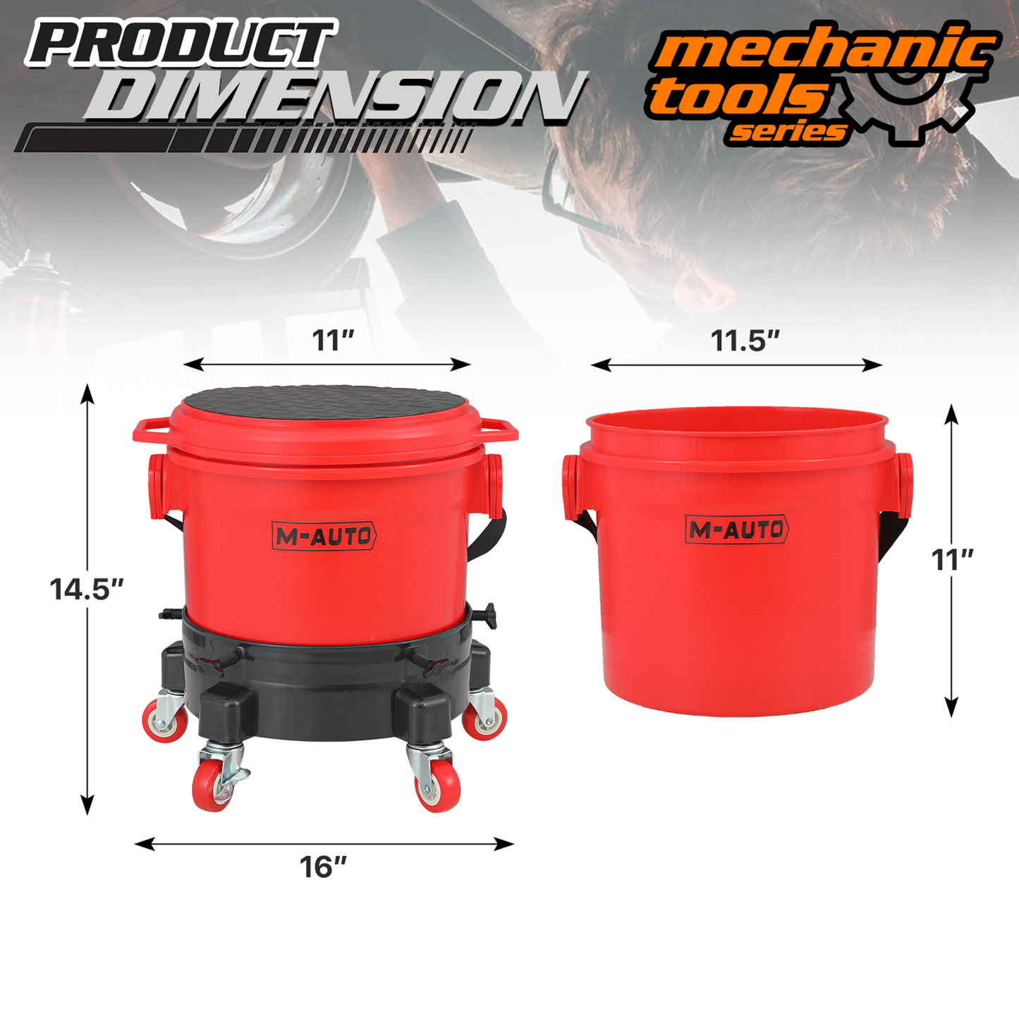 Portable Car wash bucket set
