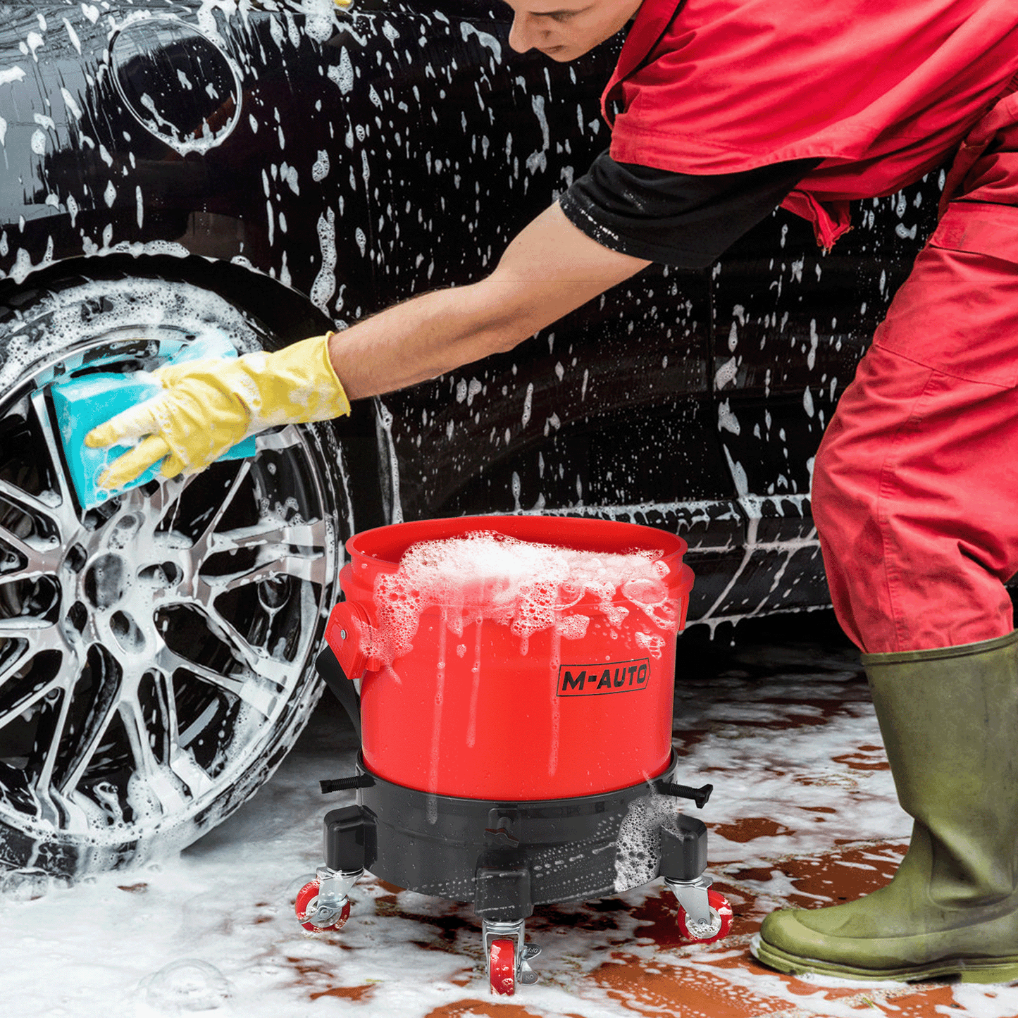 Portable Car wash bucket set