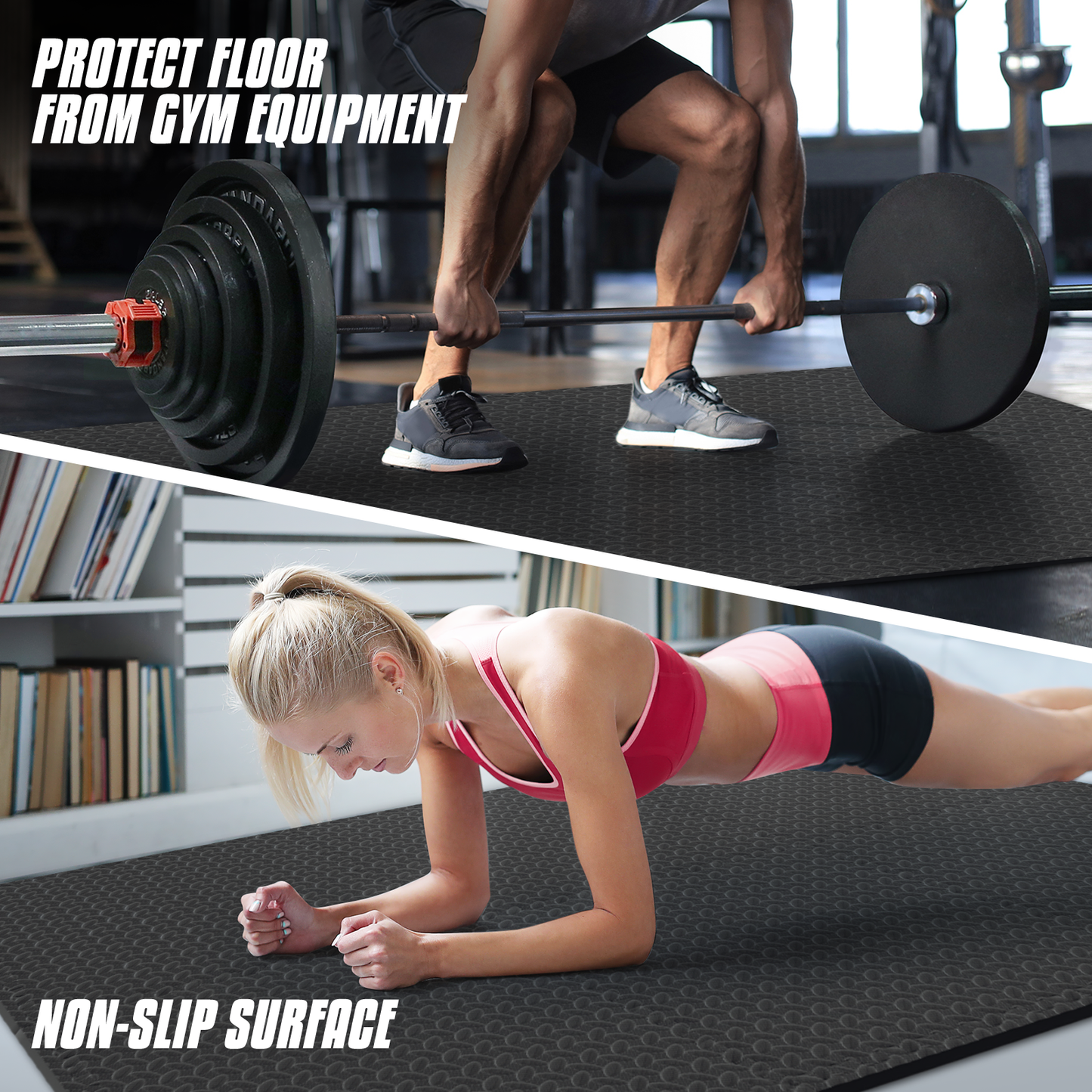 Square EVA Exercise Mat - 23.5" Dimension