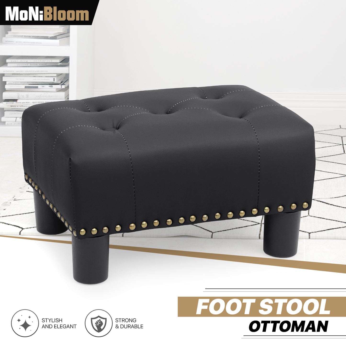 Square  Ottoman - 15'' * 11.5'' * 8.5''