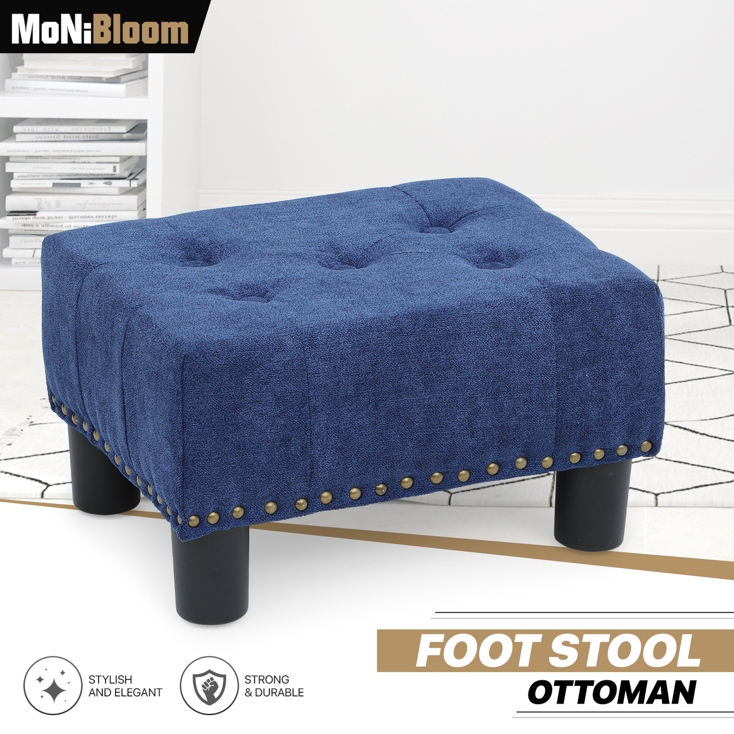 Square  Ottoman - 15'' * 11.5'' * 8.5''