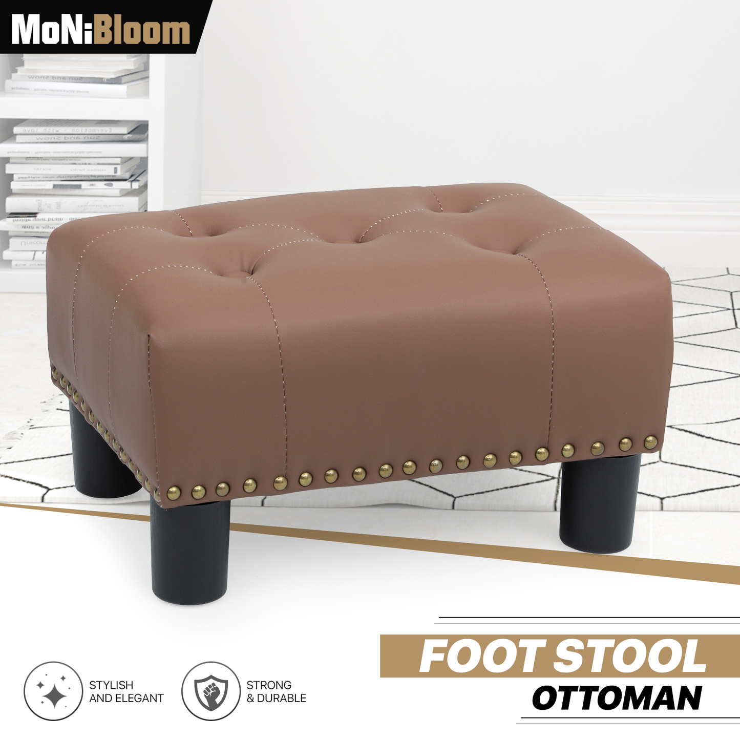 Square  Ottoman - 15'' * 11.5'' * 8.5''