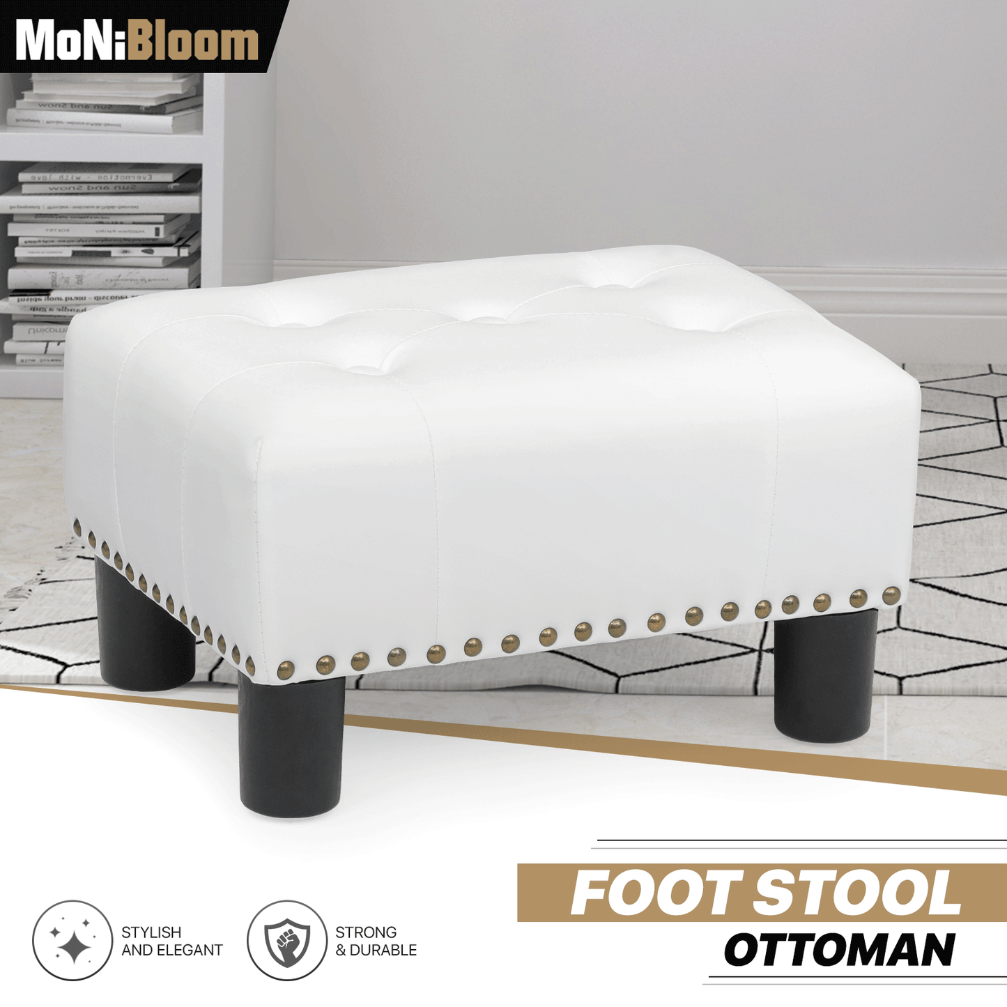 Square  Ottoman - 15'' * 11.5'' * 8.5''