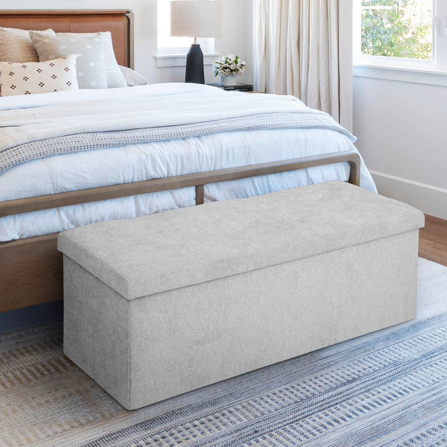 Lift-Off Storage Ottoman - 43'' * 15'' * 14.5''
