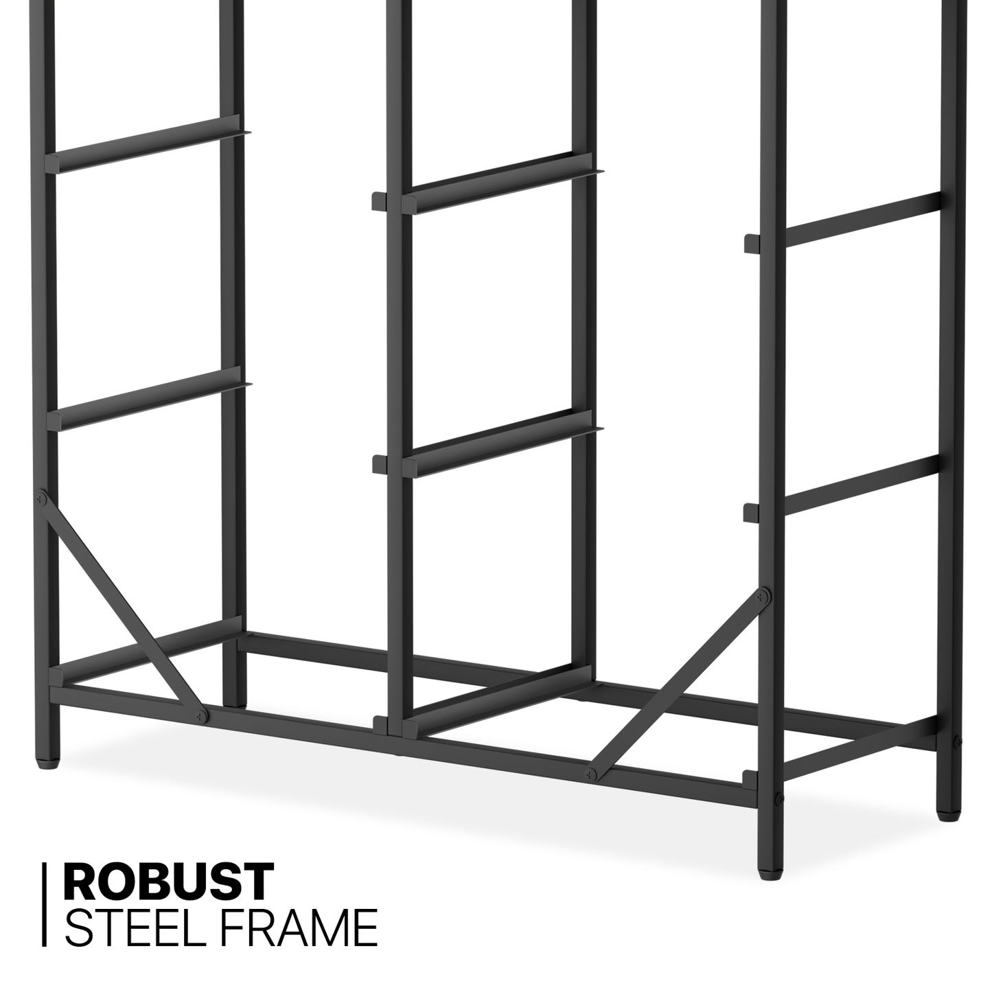 30" Dresser Model Fabric Drawer Metal Frame, 6-Drawer