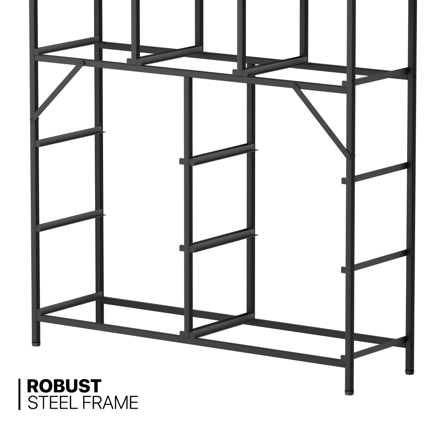 40" Dresser Model Fabric Drawer Metal Frame, 9-Drawer