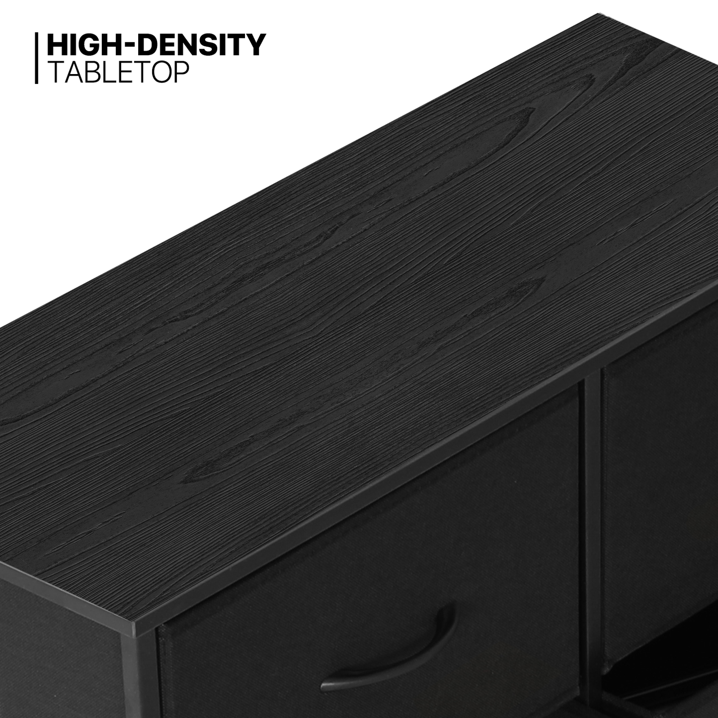 48.5" Dresser Model Fabric Drawer Metal Frame, 10-Drawer