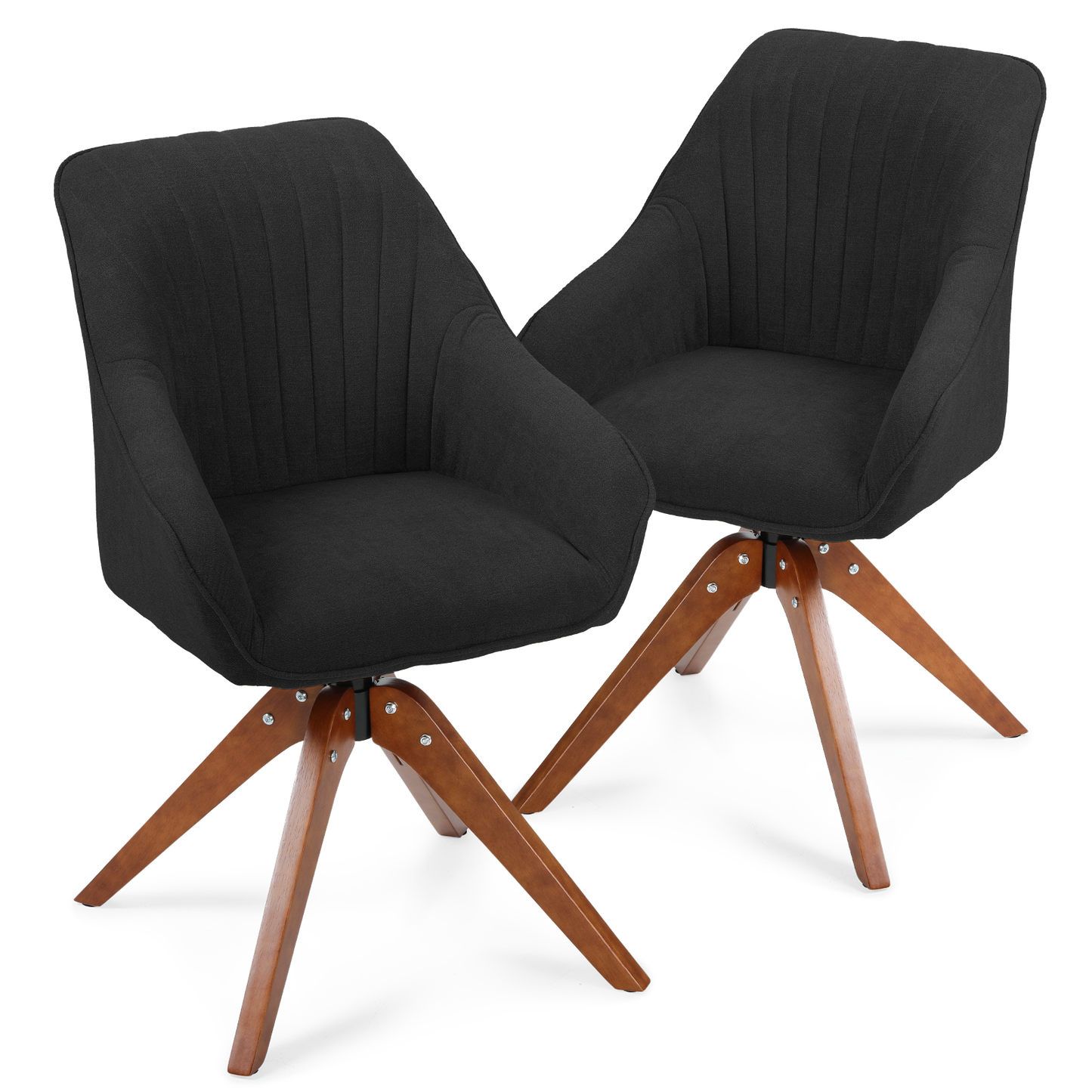 2 pcs Arm Chair 300 lbs Capacity - (L)16.5in. (W)23.0in. (H)35.0in.