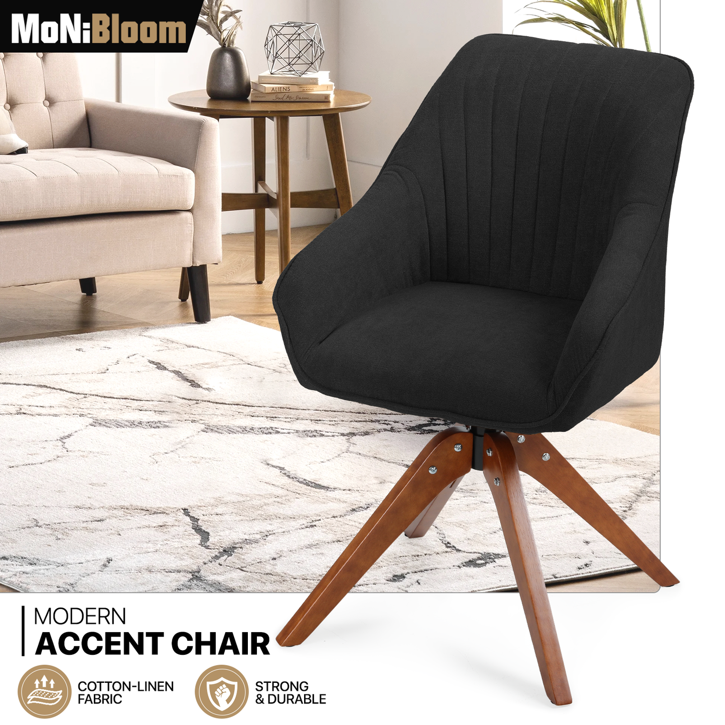 Arm Chair 300 lbs Capacity - (L)16.5in. (W)23.0in. (H)35.0in.