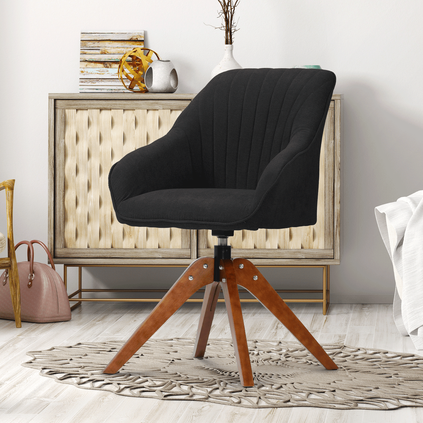 Arm Chair 300 lbs Capacity - (L)16.5in. (W)23.0in. (H)35.0in.