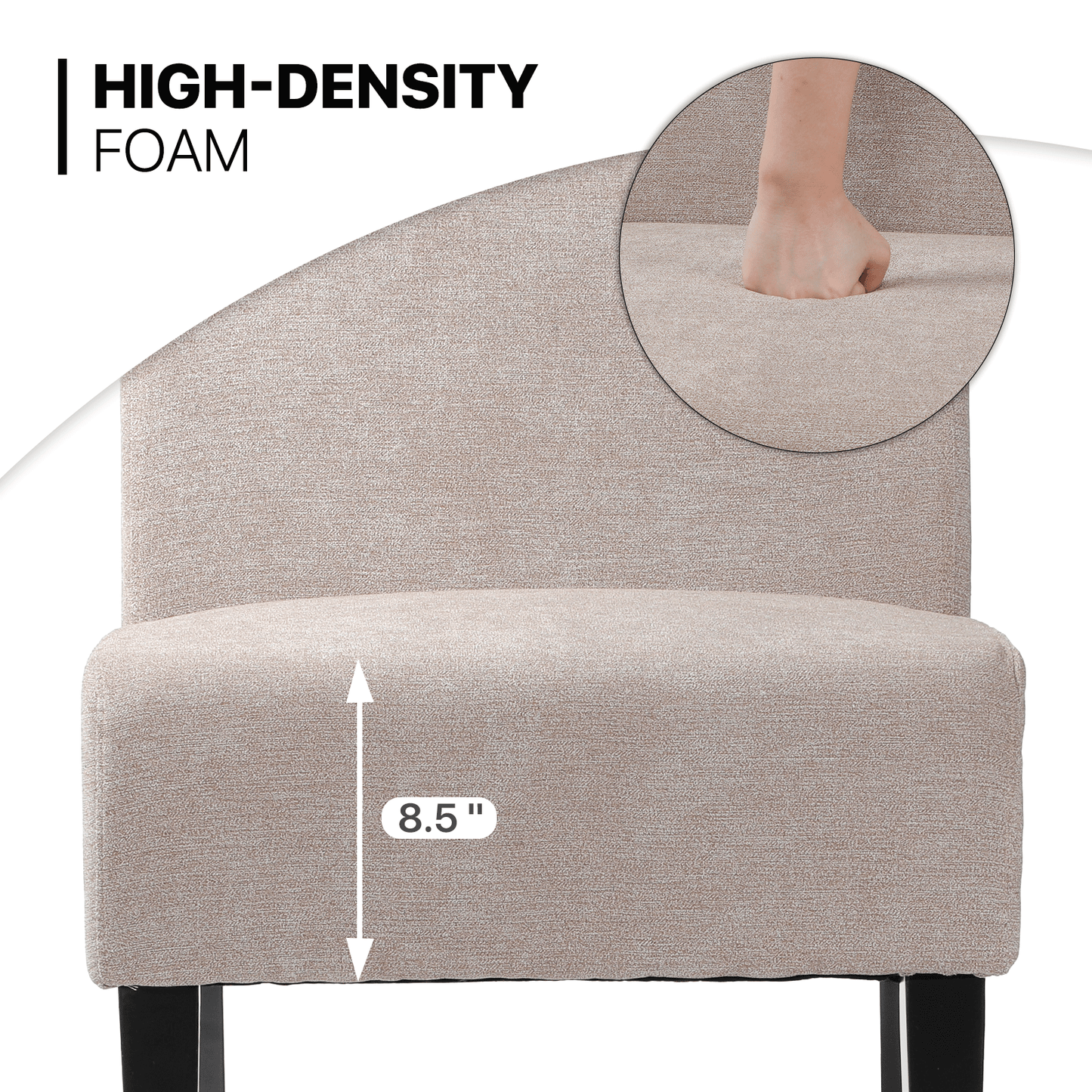 Sofa Chair 300 lbs Capacity - (L)23.0in. (W)29.0in. (H)32.0in.