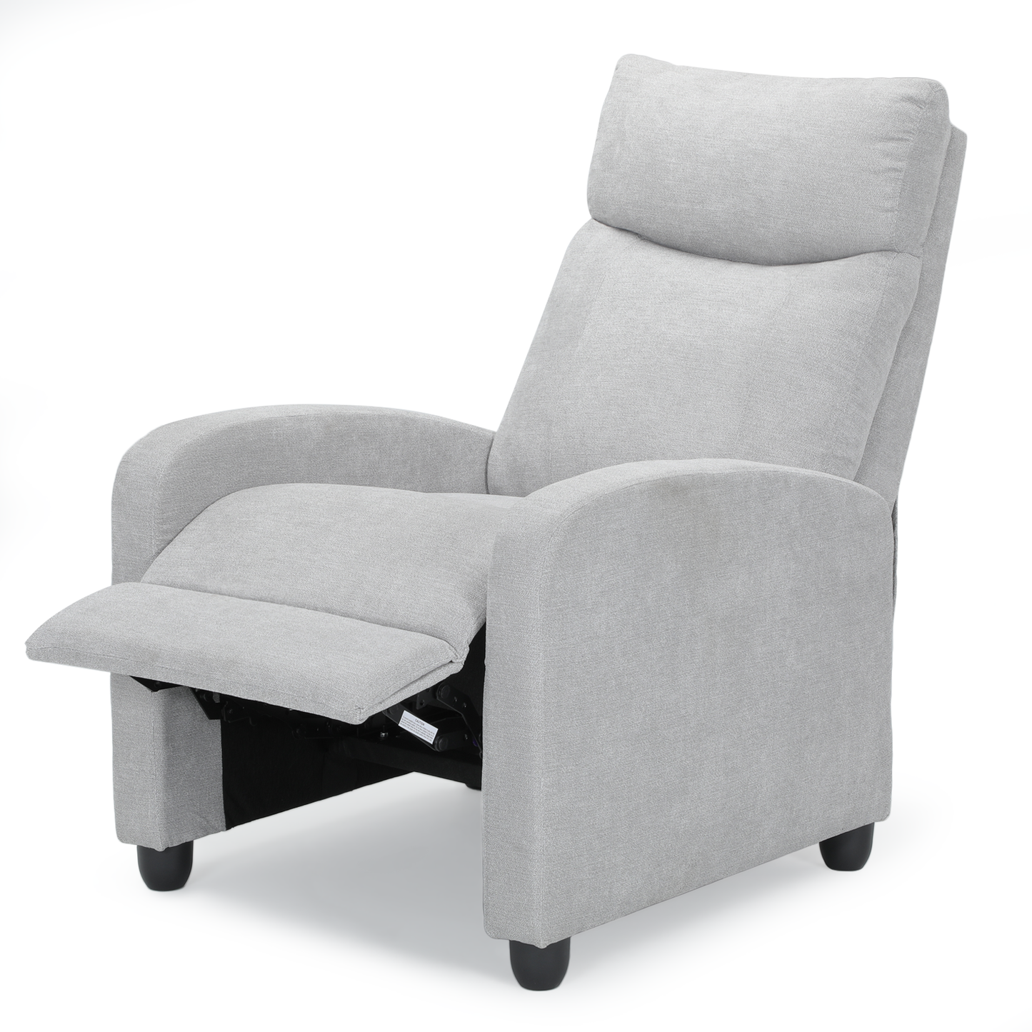 Adjustable Recliner Chair 300 lbs Capacity - 90¡ã-160¡ã - Cotton-linen - (L)28.0in. (W)25.0in. (H)40in.
