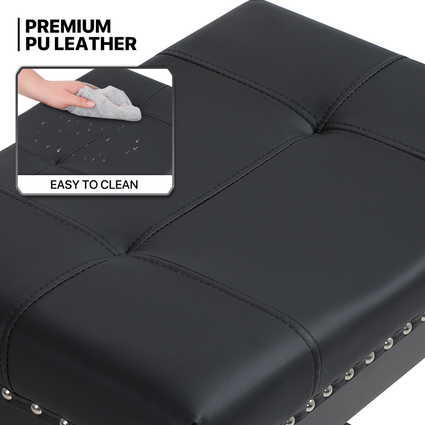 2 pcs Bar Stool 330 lbs Capacity - (L)20.0in. (W)14.5in. (H)25.0in.