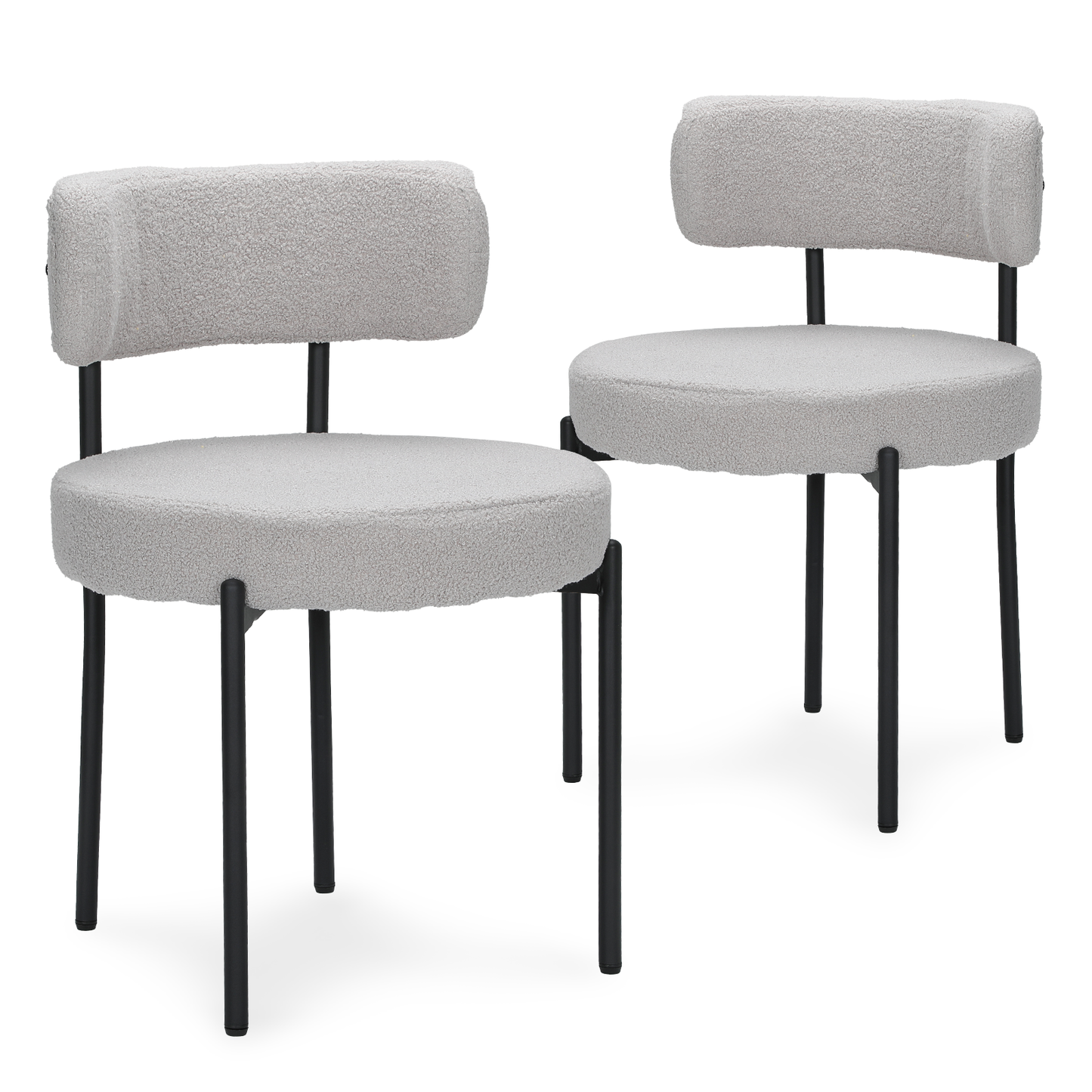 2 pcs Dining Chair 200 lbs Capacity - (L)20.5in. (W)20.5in. (H)30.5in.