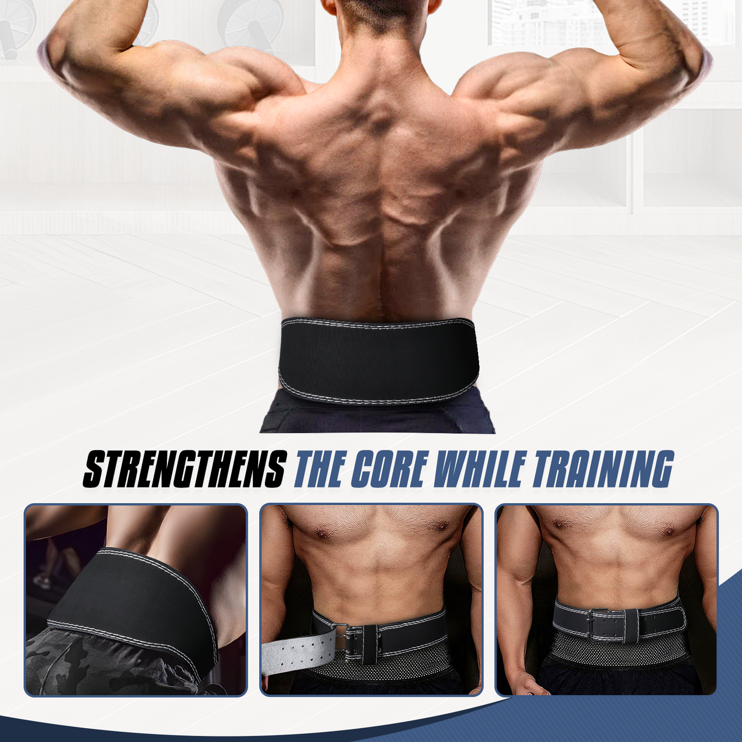 Weight Lifting Belt - PU Material