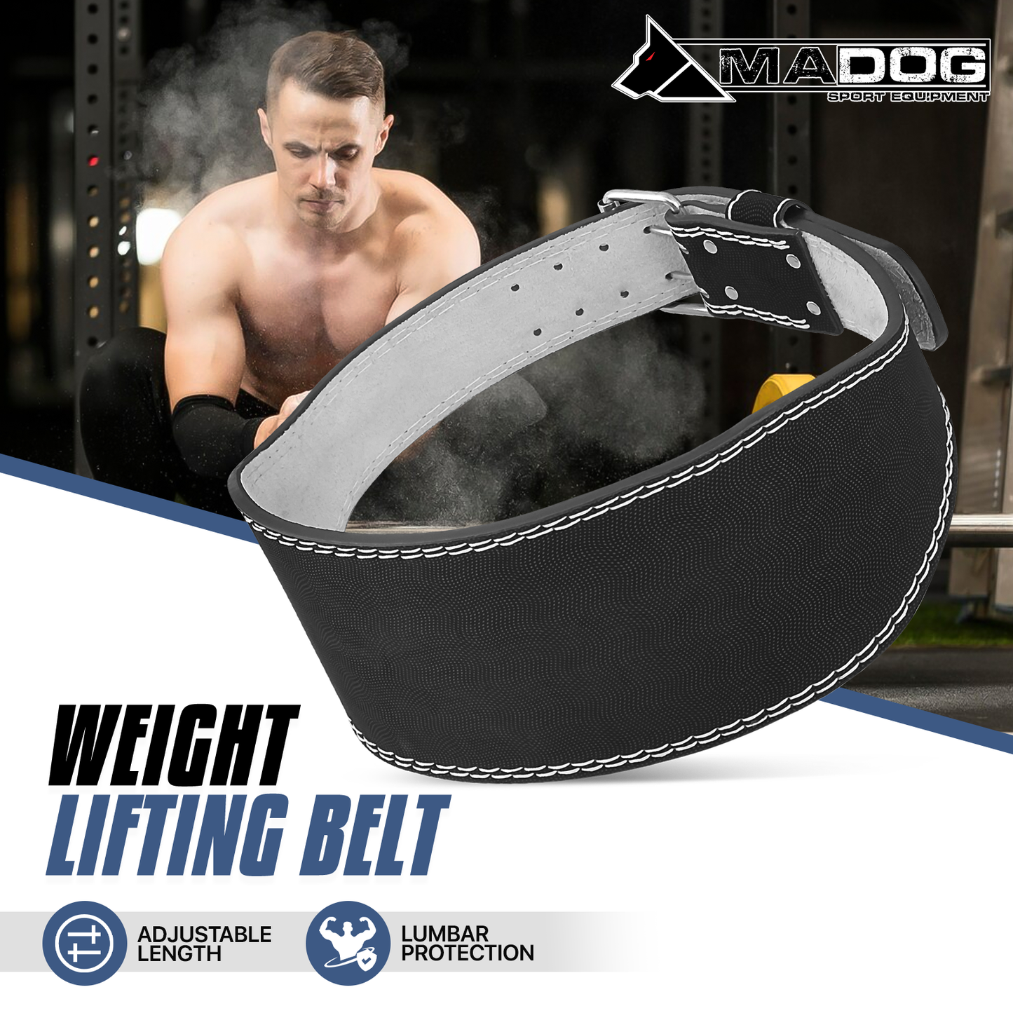 Weight Lifting Belt - PU Material