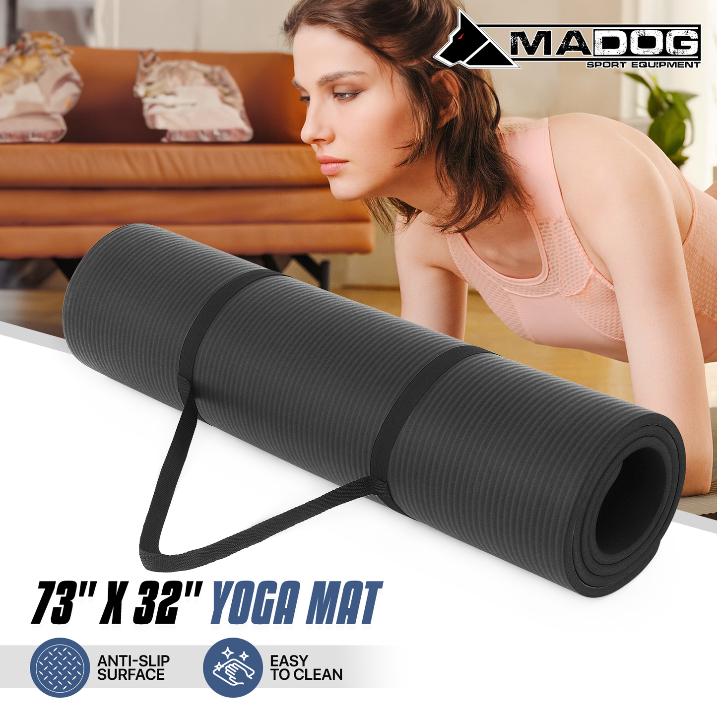 73"x32" Yoga Mat