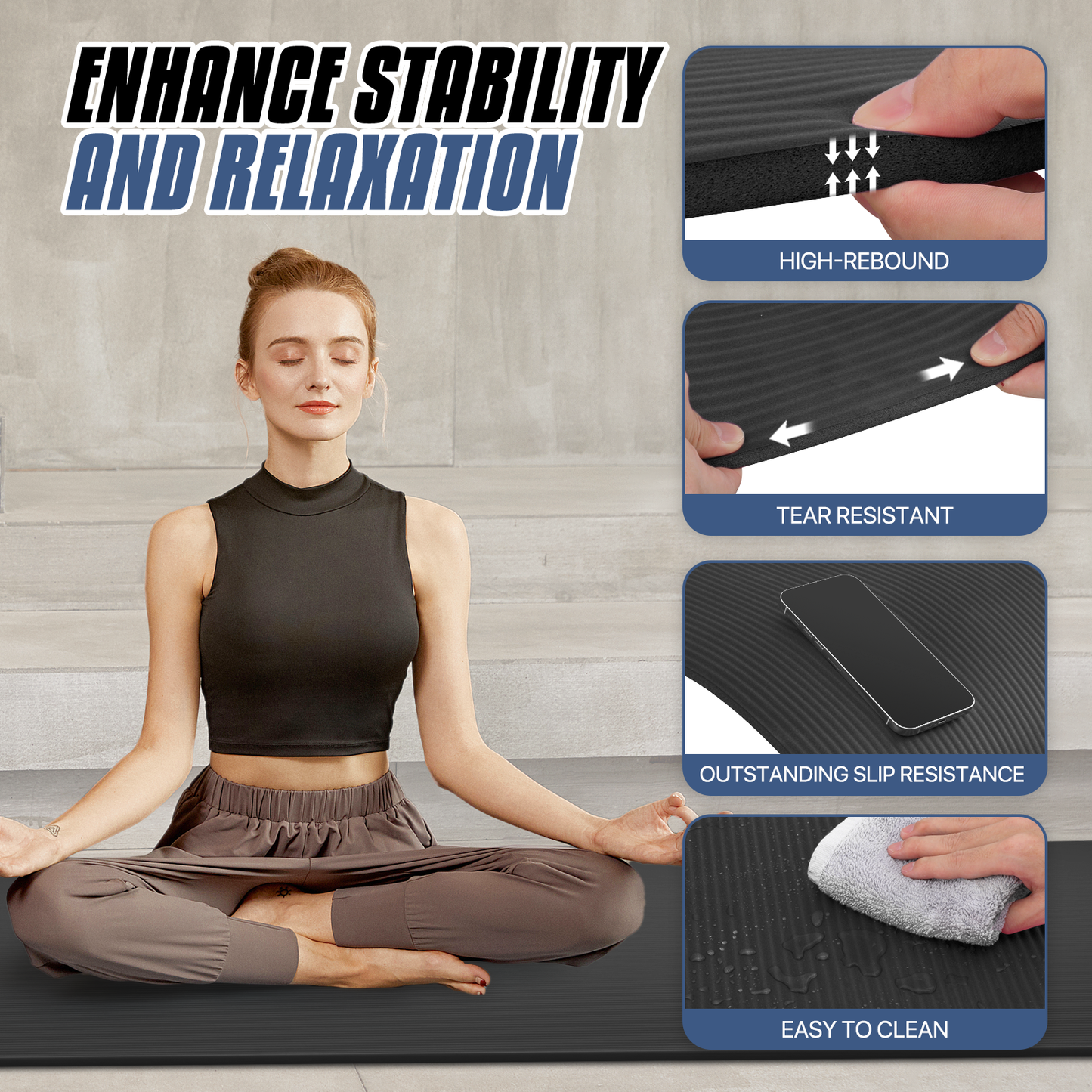 73"x32" Yoga Mat