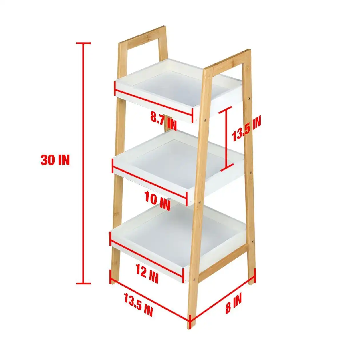 Multiple-use Standing Shelf