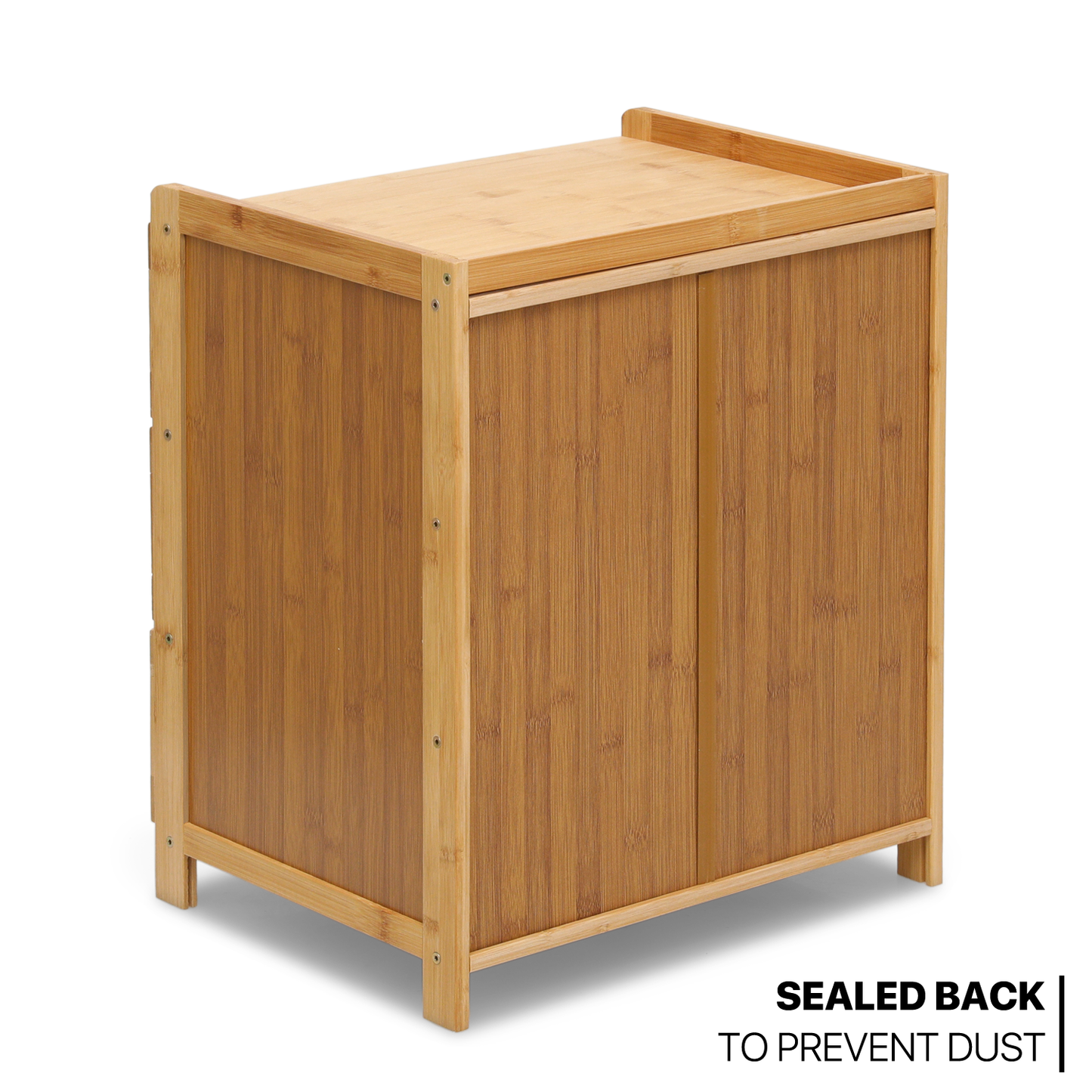 17" Bedside Table / Nightstand - 3 drawers - Natural