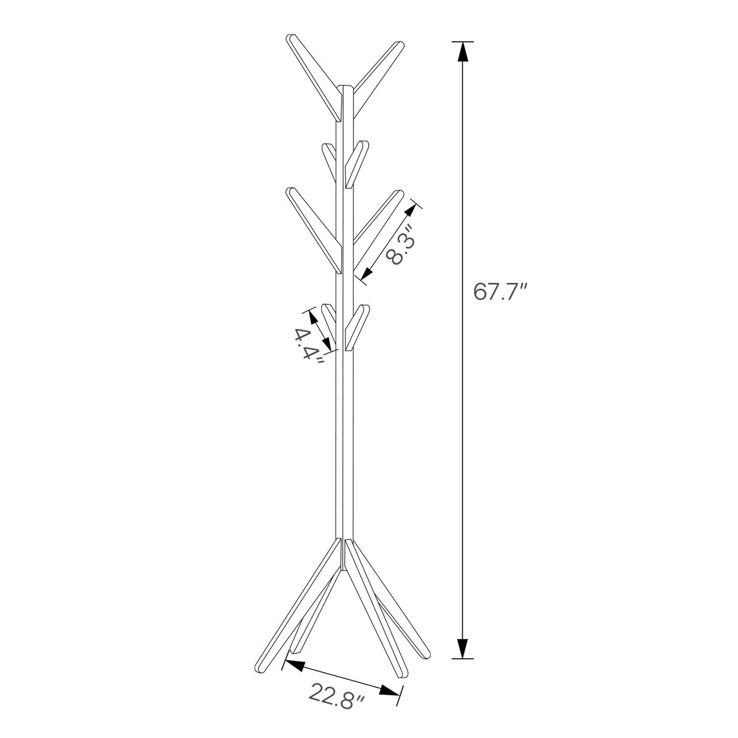 Coat Tree Stand - Urban