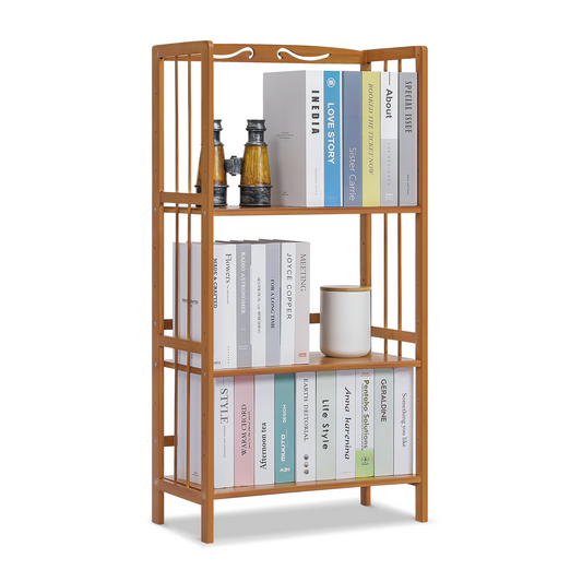 Adjustable Multi-Functional Shelving Organizer - 3 Tier - Natural