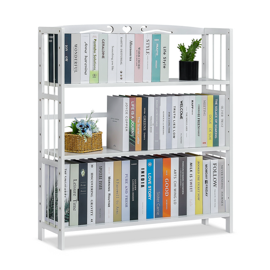 Adjustable Multi-Functional Shelving Organizer - 3 Tier - White
