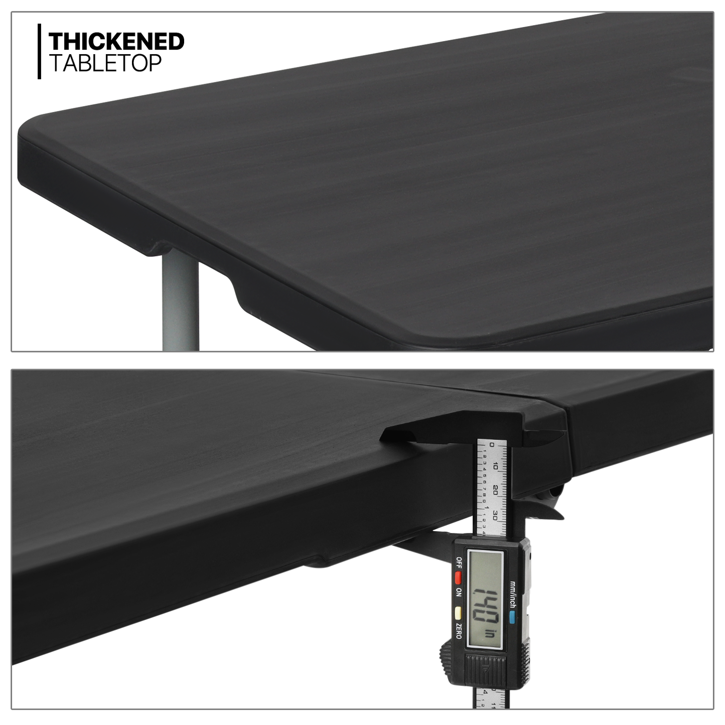 Rectangular 48" Foldable Table