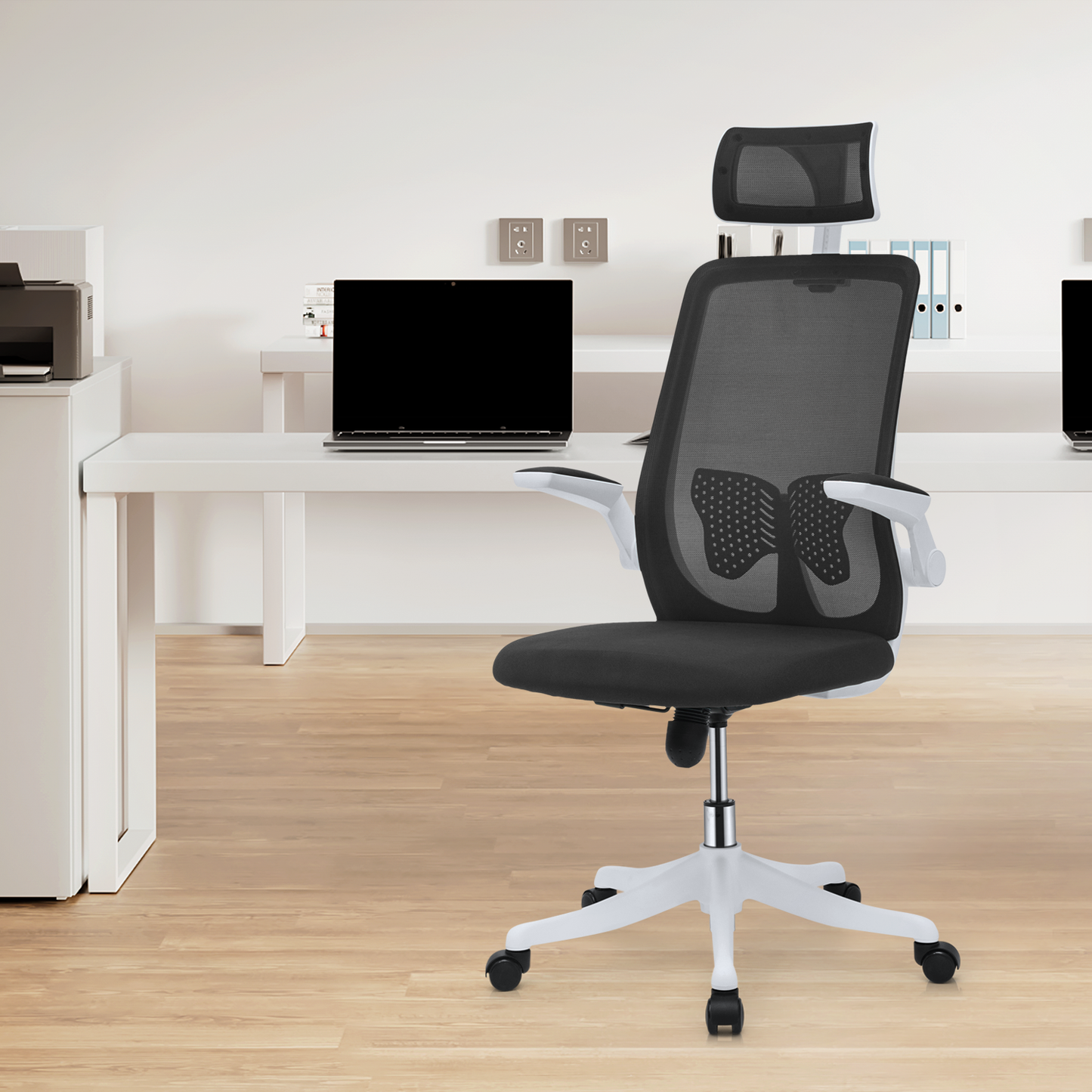 Mesh Office Chair w/Headrest