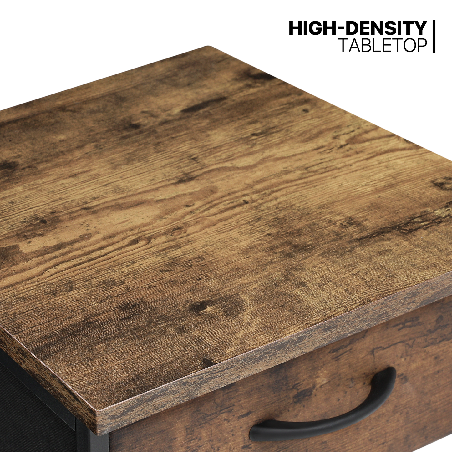 Bedside Nightstand Sofa End Table - 16"x16"x21"