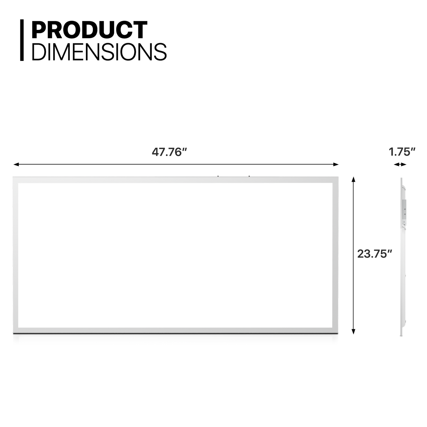 2x4 FT LED Flat Panel Light, 2 / 4 /6 Pack