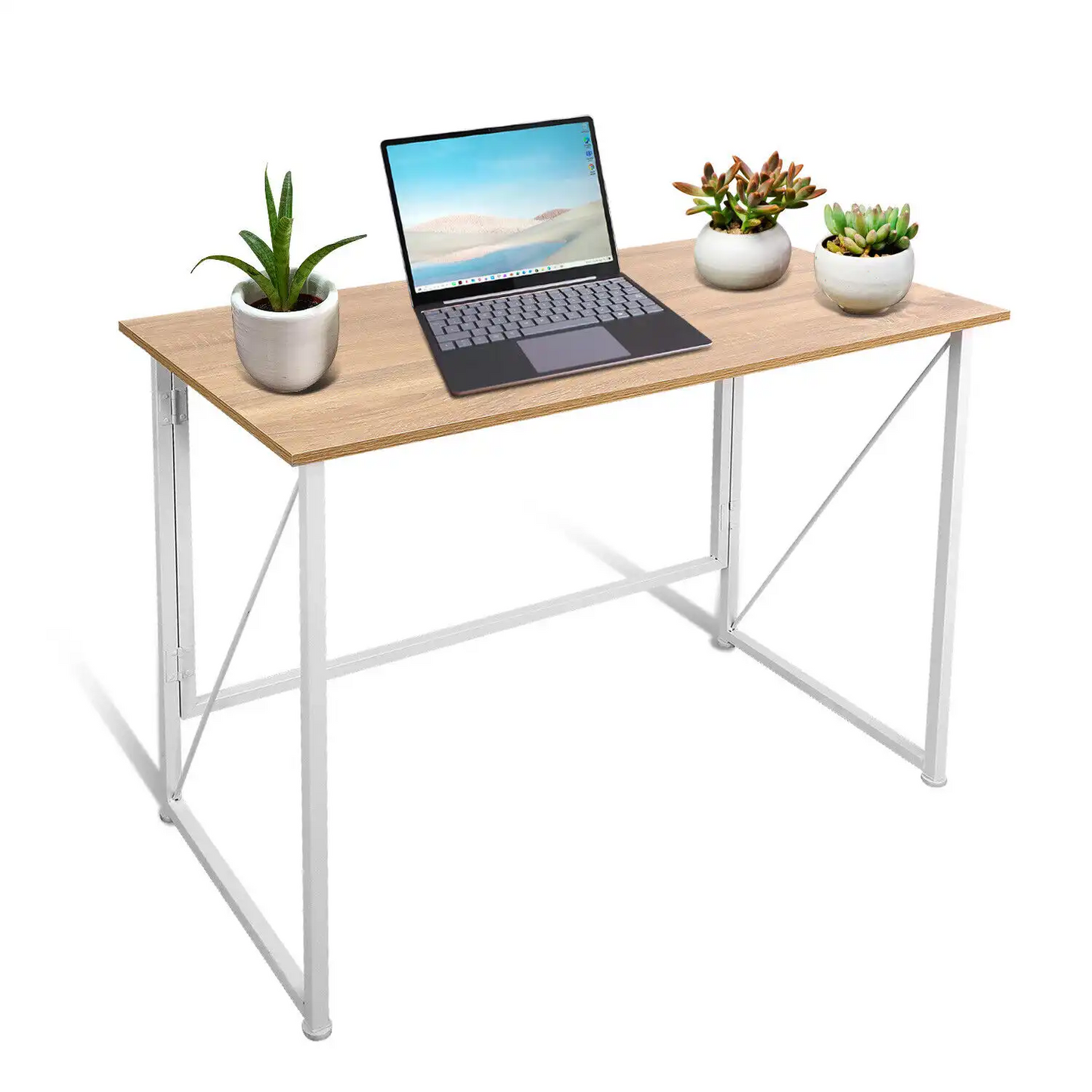 40" Foldable Computer Desk Home Laptop Writing Table Office Workstation