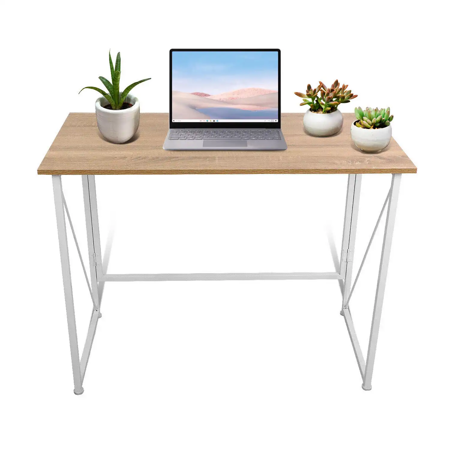 40" Foldable Computer Desk Home Laptop Writing Table Office Workstation