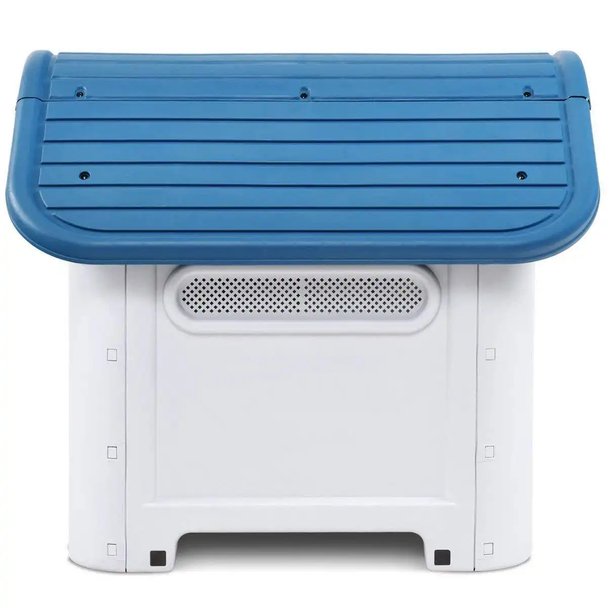 Waterproof Plastic Dog House Puppy Kennel Indoor Outdoor Pet Shelter - Up to 20lb