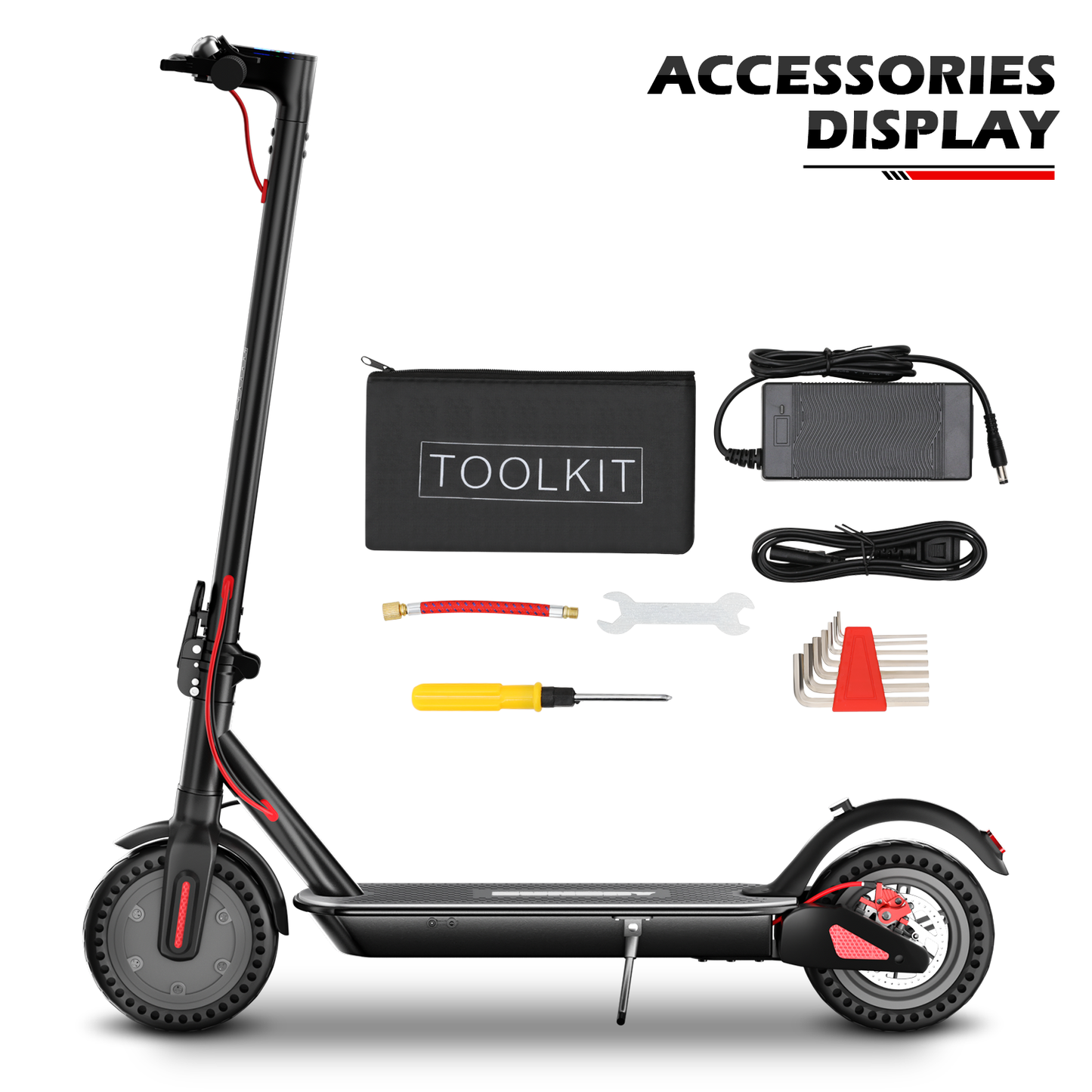 Electric Scooter - 36V, 7.5A, Black