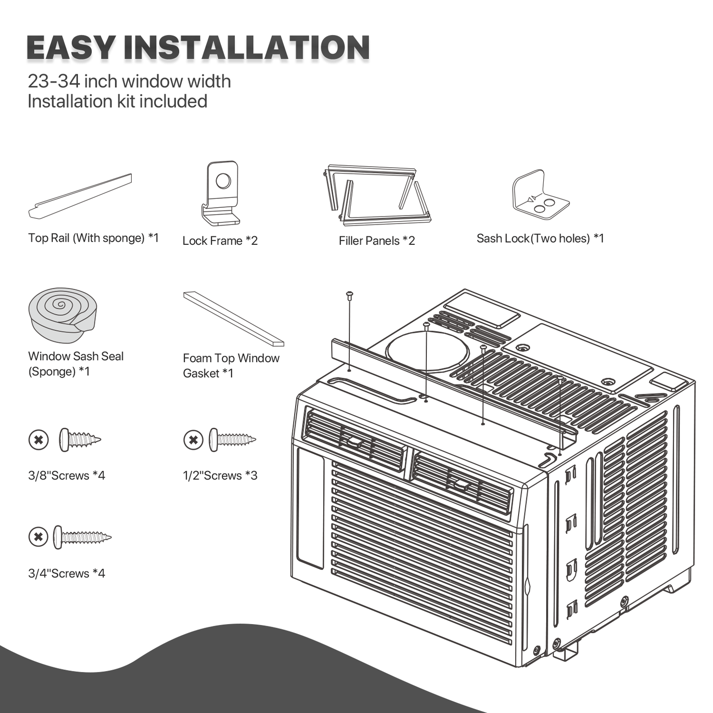 Electrical - Window Air Conditioner-5K
