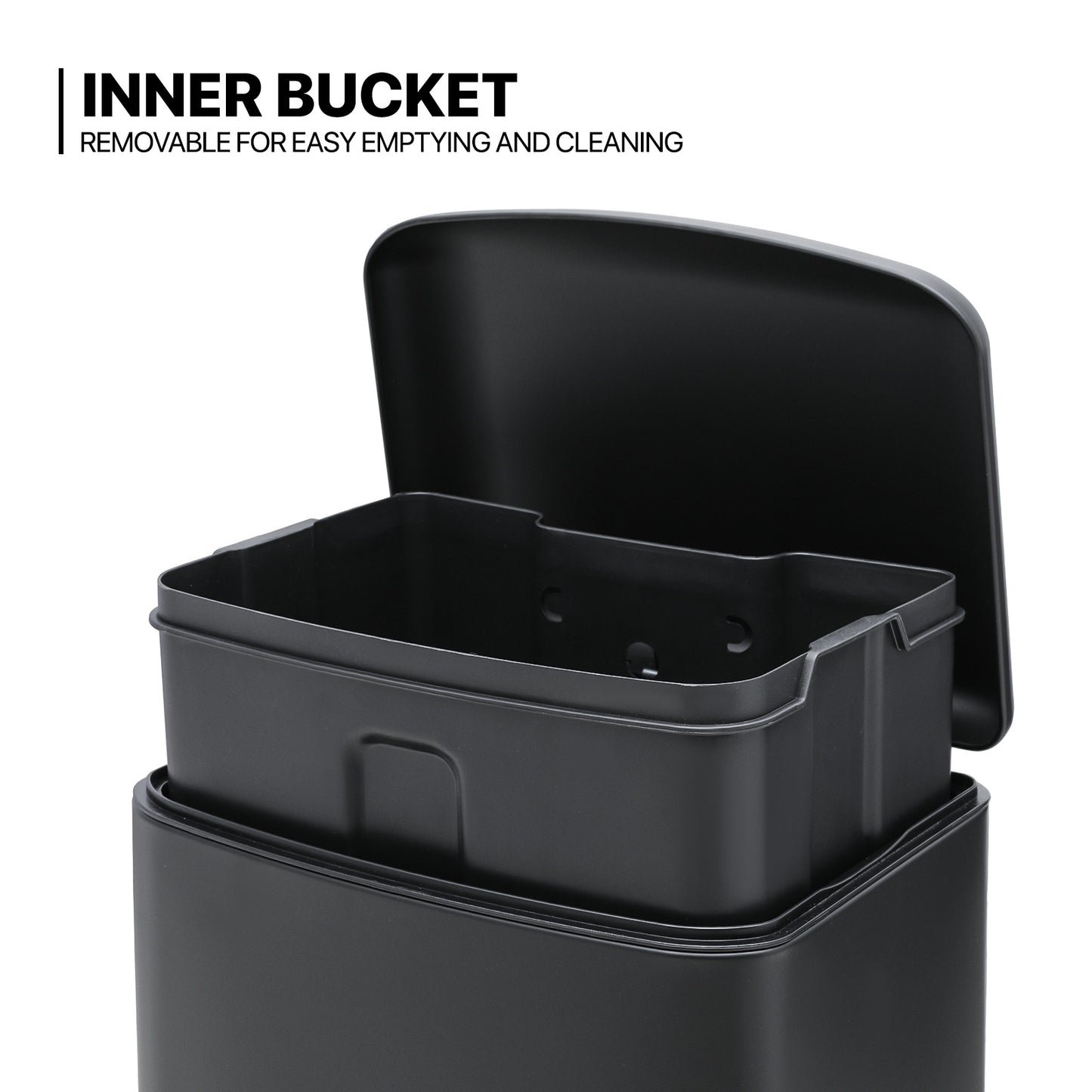 Step-On Trash Bin - 40L