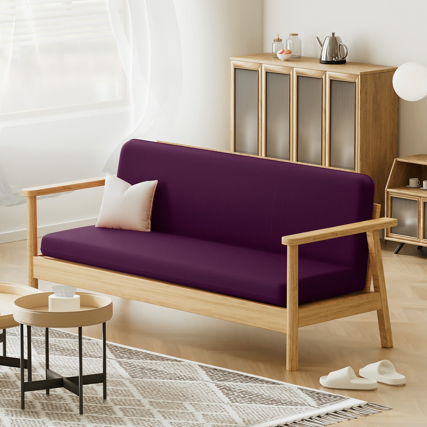 Futon Cover - Polyester - Full Size 54"x75"x2"
