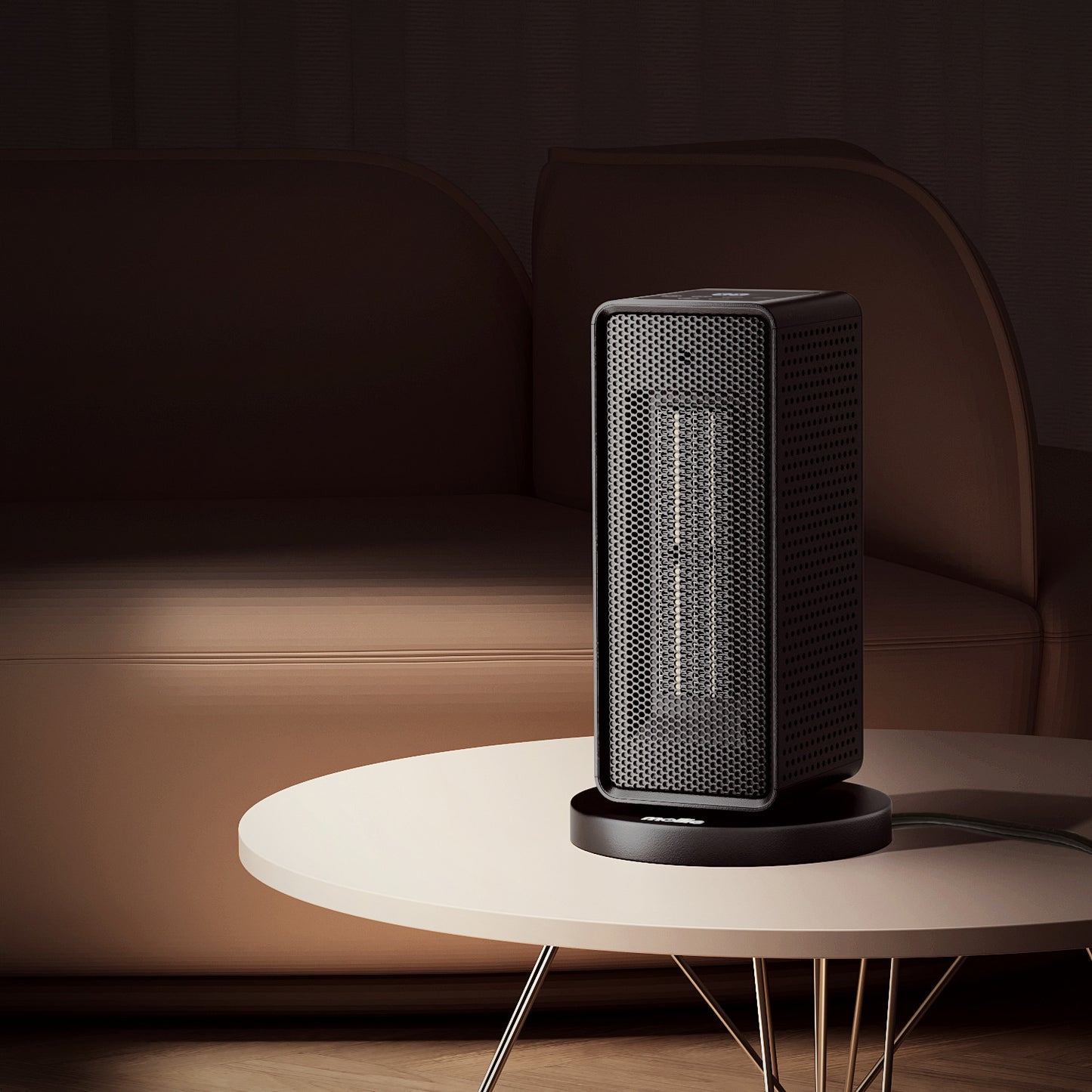 1200W Cuboid PTC Electric 160 sq.ft Space Heater - LCD Display