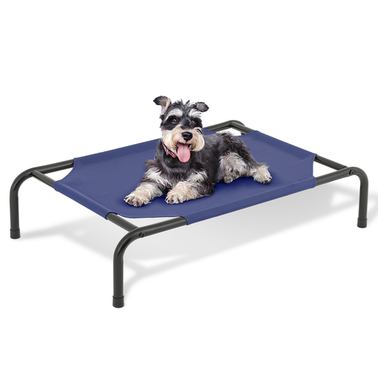 Elevated Dog Bed - Non-Slip Cooling Pet Bed - 35'' Length