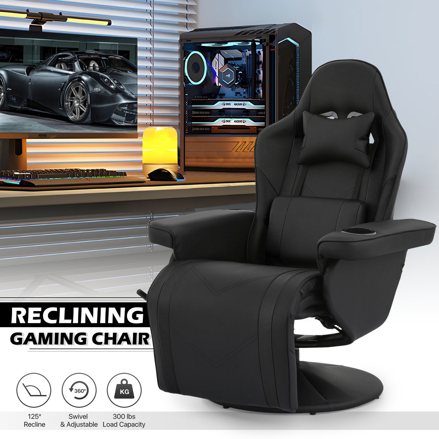 Reclinable Computer Chair #003