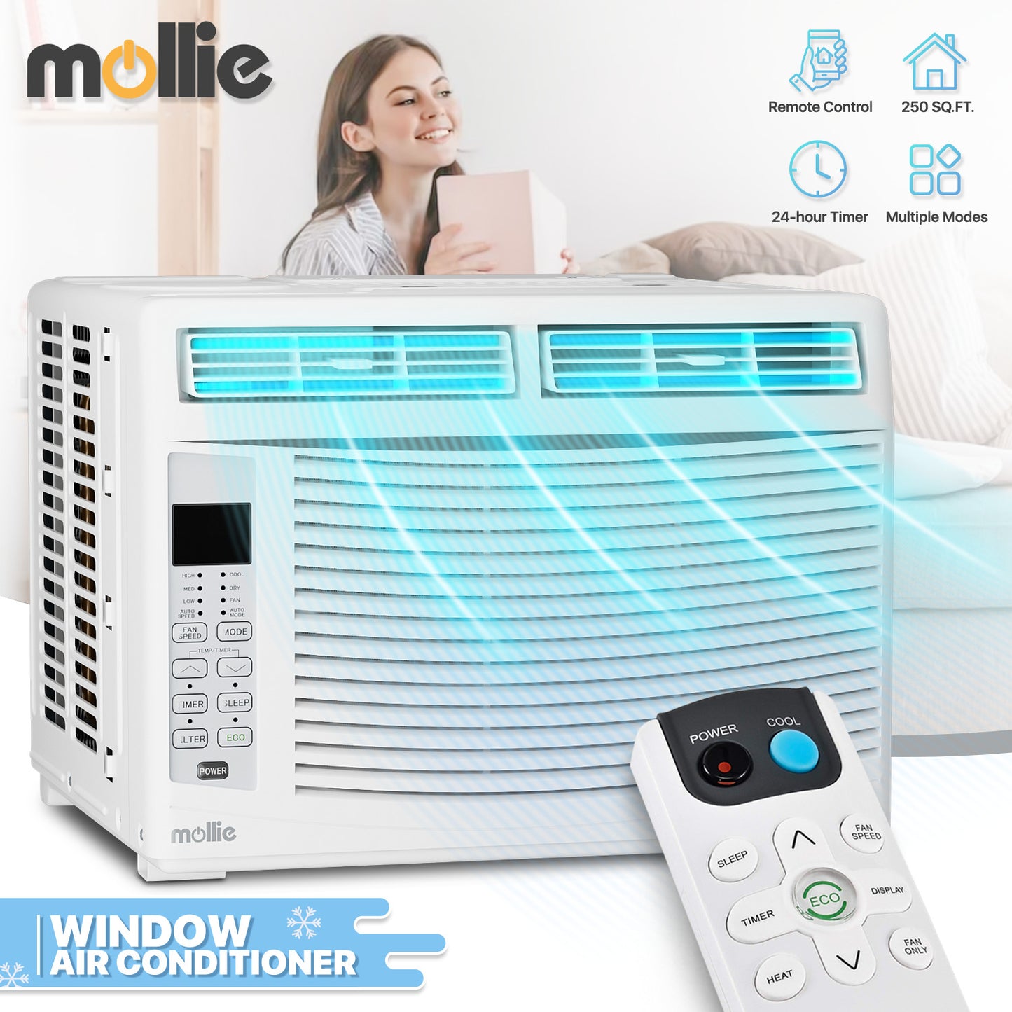 Electrical - Window Air Conditioner w/remote-6K